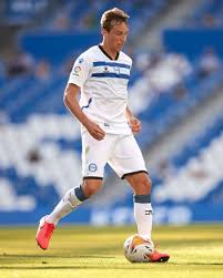 Tomas Pina Deportivo Alaves Action During Editorial Stock Photo