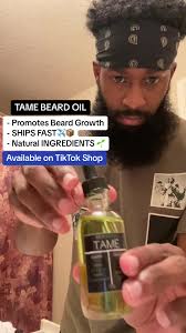 Tiktok Got It Right With Tame Beard Oil 🙌🏽.. On Sale NOW & Orders Ship  Within Only ONE Business Day 📦✈️! (results may vary) #beard #beardgrowth  #beardoil #facialhair #beardgrowthoil #fastshipping ...