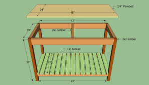 build kitchen island plan from scratch