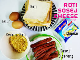 Kalau tiada idea, roti sosej cheese kan ada. Resipi Roti Sosej Cheese