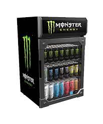 Themajor prize is a black monster ® counter top fridge valued at $200nzd, filled with 24x500ml black monster ® original product valued at $72nzd. Monster Energy Display Coolers Fridges Idw