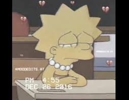 Sad simpsons margesimpson death tumblr aesthetic freeto sad. Sad Simpsons Mood Wallpaper Novocom Top