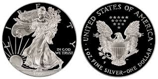 1995 American Silver Eagle Bullion Coin Proof One Troy Ounce