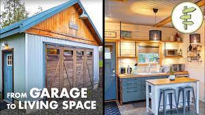 Schnell und sicher online buchen. Garage Converted Into Amazing Modern Living Space Tiny Home Tour Youtube