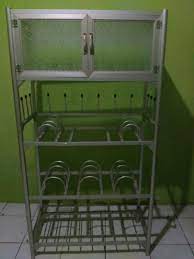 Daftar harga rak piring terbaru juni 2021. Rak Piring Aluminium Kitchen Appliances Di Carousell