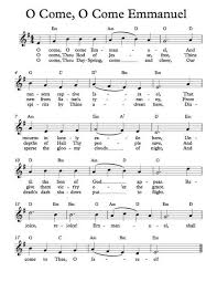Free Sheet Music Free Lead Sheet O Come O Come Emmanuel Trumpet Sheet Music Flute Sheet Music Violin Sheet Music