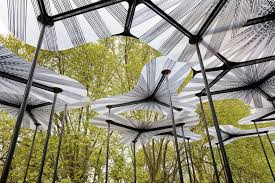 Amanda Levete S Gorgeous Immersive Petal Shaped Mpavilion Opens In Melbourne Amanda Levete Shade Structure Fantasy Decor