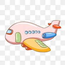 Blue Red Yellow Flight Transportation Airplane Illustration Pink Pink Plane Cartoon Airplane Color Plan Cartoon Airplane Airplane Illustration Cartoon Clip Art