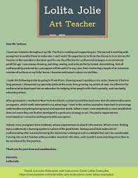 But even if you're an employee of a company and wrote the repo. Art Teacher Cover Letter Samples Templates Pdf Word 2021 Art Teacher Cover Letters Rb Teacher Cover Letter Example Cover Letter Example Letter Example