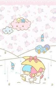 Pin By Minnie Huang On Little Twin Stars Little Twin Stars Iphone Background Kawaii Wallpaper
