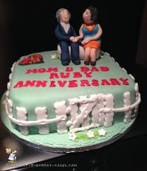 The big wedding cake company / all things sugar create unusual and bespoke birthday cakes. 40th Wedding Anniversary Cake Ideas Beloved Blog