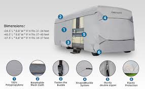 Porcelain toilet with foot flush. Grey Umbrauto Class A Rv Cover Thick 3 Layers Polypro Anti Uv Camper Cover Fits 34 37ft Motorhome Breathable Waterproof Quick Drying Automotive Rv Trailer Covers Urbytus Com