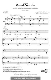 Proud Corazon From Coco By G Franco Ukulele Printable Corazon Sheet Music