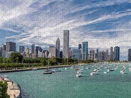 Maybe you would like to learn more about one of these? Chicago Skyline Daytime Panoramic Puzzle For Sale By Adam Romanowicz