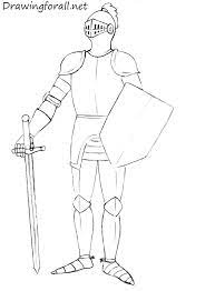 How To Draw A Knight For Beginners