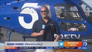 Mark Kono, longtime Sky 5 pilot and reporter, says goodbye