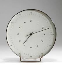 Max Bill Aluminum And Glass Atomat Wall Clock For Junghans C 1956 Wanduhr Hochschule Fur Gestaltung Design