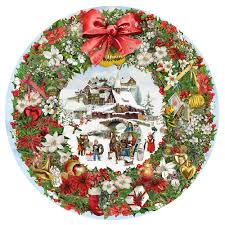 These 1,500 and 2,000 piece puzzles from spilsbury offer the ultimate jigsaw puzzle challenge! Christmas Wreath 300 Large Piece Round Jigsaw Puzzle Bits And Pieces