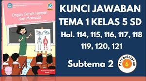 Maybe you would like to learn more about one of these? Kunci Jawaban Tema 1 Kelas 5 Halaman 114 118 119 120 Dan 121 Youtube