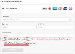 Billing information credit card payment. How Do I Edit Or Remove My Credit Card Information Iherb