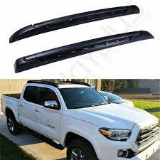 Here you can find cargo nets, spare tire mounts, box lifts, bag strap sets, folding ladders, load straps, cargo nets, lock cores, light brackets and more. For 2005 2019 Toyota Tacoma Double Cab Top Roof Rack Cross Side Rails Bars Set Walmart Com Walmart Com