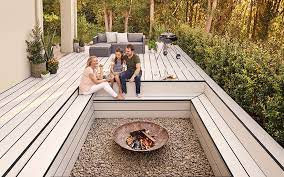 Learn about fire pits, fuel sources and whether it is safe to install a fire pit on a wood or composition wood deck. Fire Pits Hardiedeck System