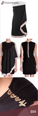 Ted Baker London Bolty Draped Black Dress Black Drapes Dress Shapes Ted Baker London