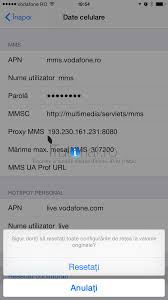 If you have joined vodafone from another network and chose to keep your existing mobile number, wait for your service to drop from your old network if you have ordered a sim with a new mobile number, simply insert the sim card into your phone. Cum SÄƒ Modifici Setarile Operatorului Pentru Internet Pe Iphone È™i Ipad