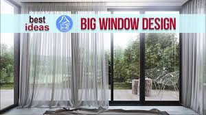 Touch and operate window treatments in a variety of styles. Large Windows New Windows For Home Modern House Window Design Youtube