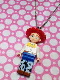 Lego Toy Story Jessie Necklace By Korpsecrafts On Etsy Lego Toy Story Toy Story Birthday Lego