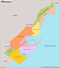 Searchable map/satellite view of monaco. Monaco Map Detailed Maps Of Principality Of Monaco