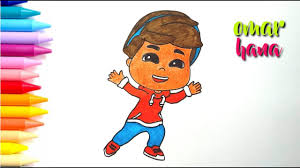 Gambar mewarna omar hana gambar mewarna colouring picture. Menggambar Dan Mewarnai Omar Gambar Kartun Omar Dan Hana Youtube