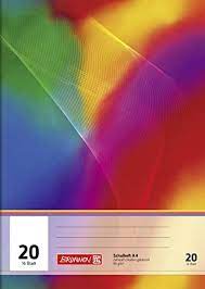 Linienblatt zum ausdrucken din a 4 :. Brunnen 104492002 Schulheft A4 16 Blatt Blanko Mit Linienblatt Lineatur 20 Amazon De Burobedarf Schreibwaren
