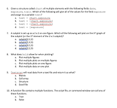 Solved Given A Structure Called Chart Of Multiple Element