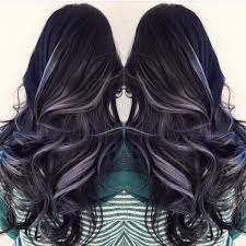 Blue Steel Hair Styles Dyed Hair Hair Highlights