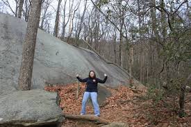 She S Beasting The Trail Table Rock Sc Outdoors Adventure Table Rock State Park Outdoor Camping