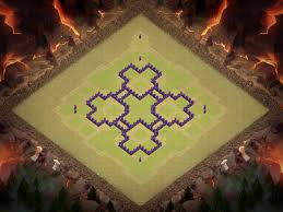 Most of the coc base th7 get attack with air troops like a dragon. Th7 To Th10 War Base Designs For 2017 Clash For Dummies