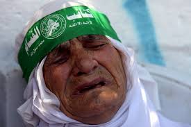 Palestinian Mother Hamas Militant Mahmoud Assi Foto de stock de contenido  editorial