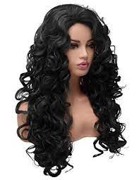 Amazon Com Bestung Long Hair Curly Wavy Full Head Halloween Wigs For Women Cosplay Costume Party Hairpiece Nat Long Hair Styles Curly Hair Styles Hair Pieces