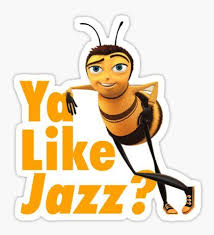 Black And Yellow Black And Yellow Bee Movie Stickers Bee Movie Memes Bee Movie Jazz Poster