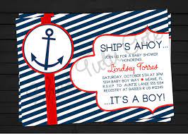 Popular Items For Ships Ahoy On Etsy Nautical Baby Shower Nautical Baby Blue Baby Shower
