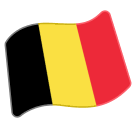 The flag was adopted in 1831. Flag Belgium Emoji