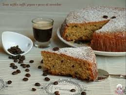 Torta al caffè velocissima, pronta in meno di 10 minuti. Torta Soffice Caffe Yogurt E Gocce Di Cioccolato