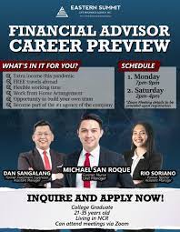 You could start by doing a degree in: Financial Advisors Posts Facebook