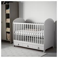 Gonatt Crib Light Gray 271 2x52 70x132 Cm Ikea Bedroom Furniture Layout Cribs Ikea Crib