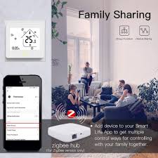 The $129 google home's biggest strength is that it works well with. Zigbee Intelligenter Thermostat Programmierbarer Temperaturregler Zigbee Hub Erforderlich Smart Life Tuya App Fernbedienung Kompatibel Mit Alexa Google Home Voice Control