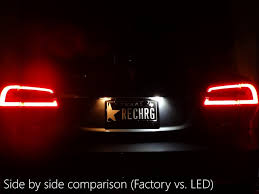 Led License Plate Bulb Kit For Tesla Model S Pre August 2014 Only