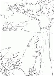 The Little Polar Bear Coloring Pages
