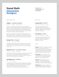 We have resume samples for all job titles and formats. 10 Amazing Designer Resumes That Passed Google S Bar By Bestfolios Com Medium