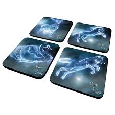 Albums dumbledore's patronus (a phoenix) has warded off hundreds of. Harry Potter Patronus Coasters Drinks Mat Set Of 4